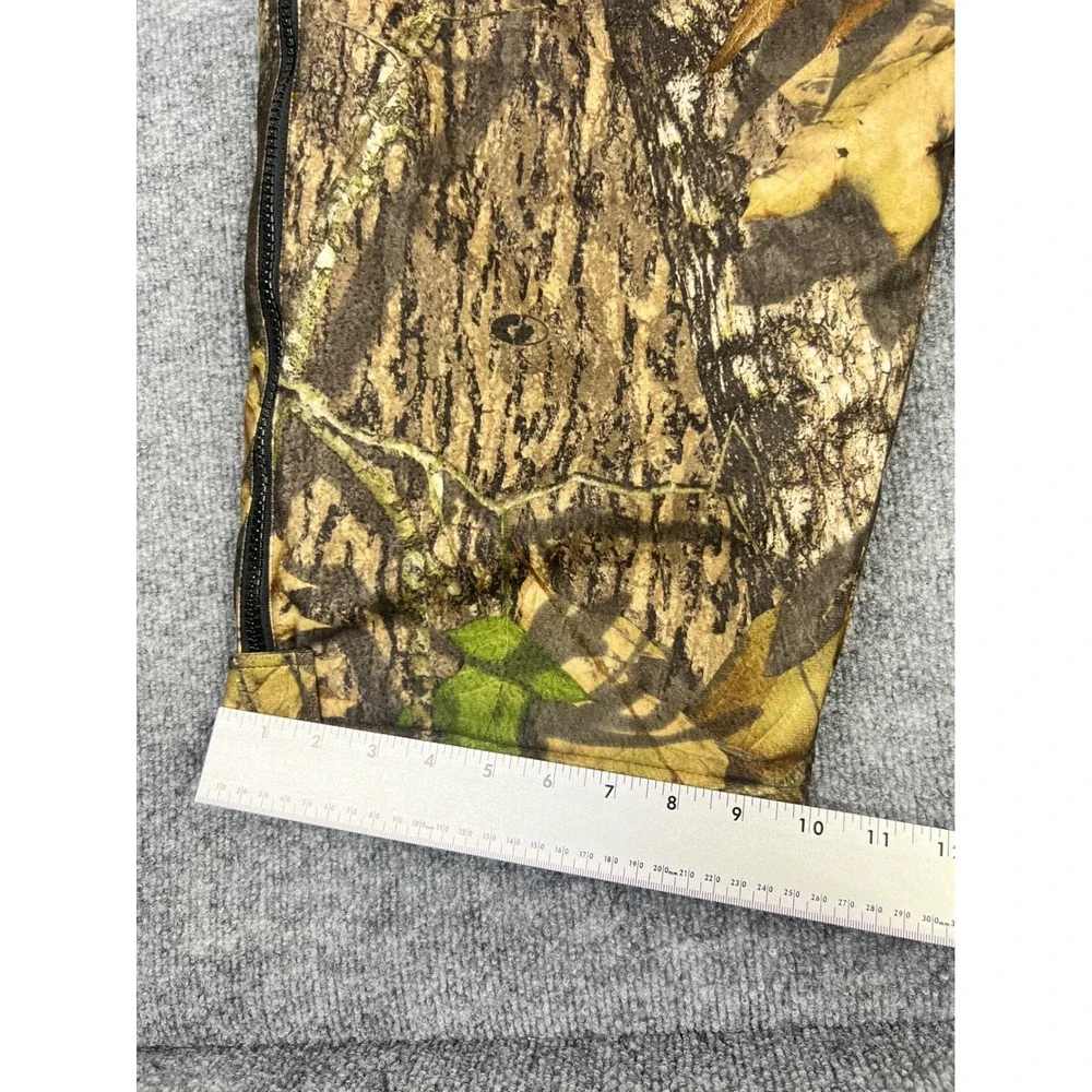 Cabelas Mens 3XL Mossy Oak Break-Up Insulated Full Side Zip Hunting Pants Camo